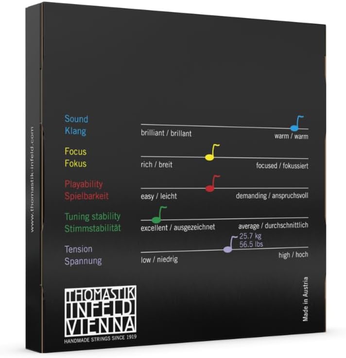 Thomastik-Infeld Super Flexible Violin Strings - Medium Rope Core (15) - Image 2